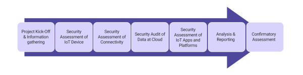 Cyberarch IoT security assessment path:
